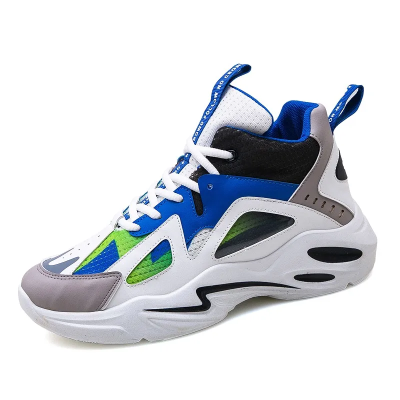 Мужские баскетбольные кроссовки с высоким берцем мужская спортивная обувь