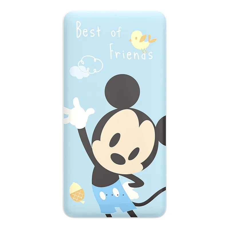 

Disney Mickey Minnie Cute cartoon Portable Power Bank Phone charger External battery For iPhone Huawei Fast Charging 10000mAh