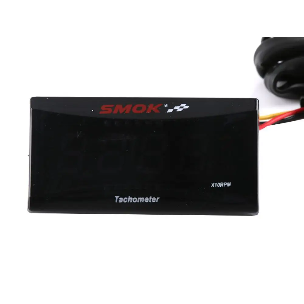 Светодиодный Тахометр для мотоцикла цифровой дисплей SMOK new battle GTR BWS Thunder