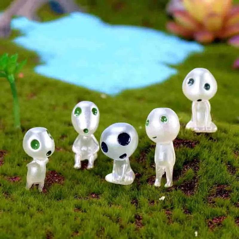 Фигурка аниме игрушки Светящиеся kodama treehayao miyazaki фигурка Принцесса Мононоке