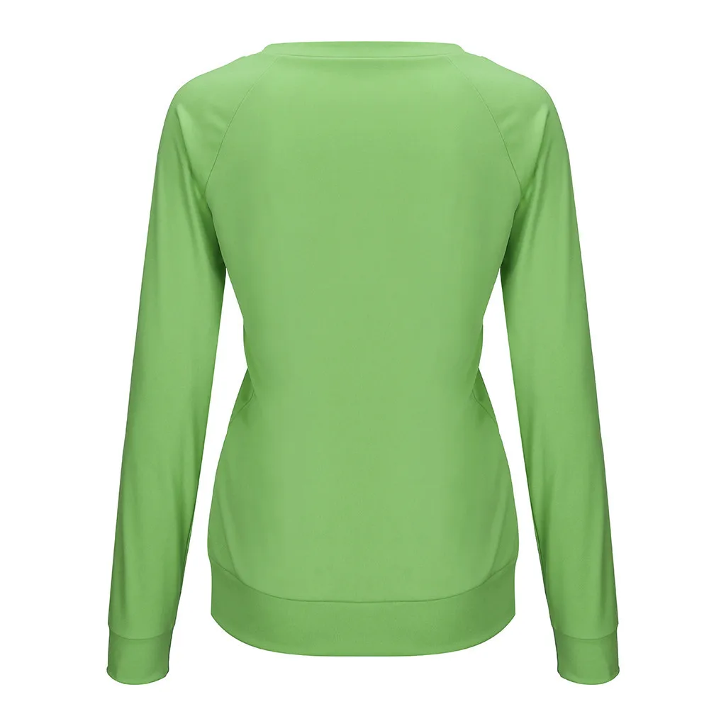 

Women's Printed Sweatshirt Long Sleeve Pullover Tops Blouse