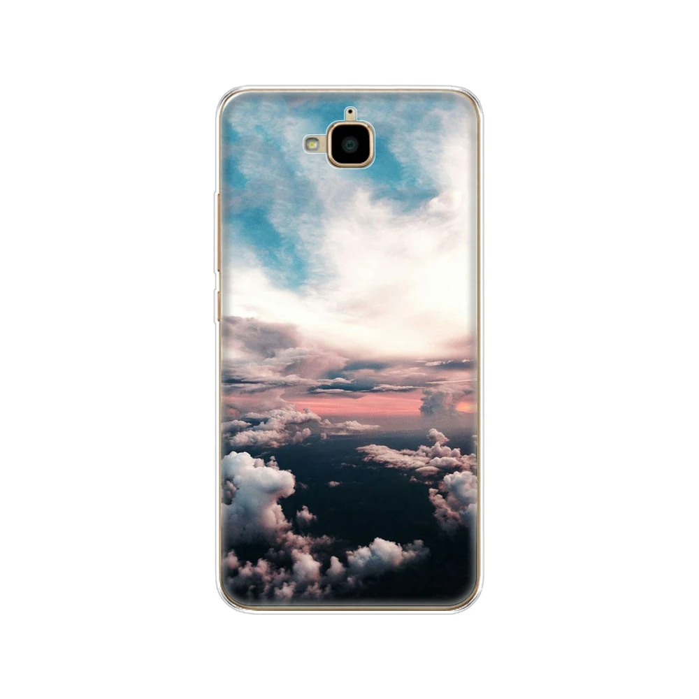 Силиконовый чехол для Huawei Honor 4C Pro мягкий из ТПУ задней панели телефона Y6 2015 с
