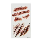 5 шт., водостойкие временные тату-наклейки на Хэллоуин