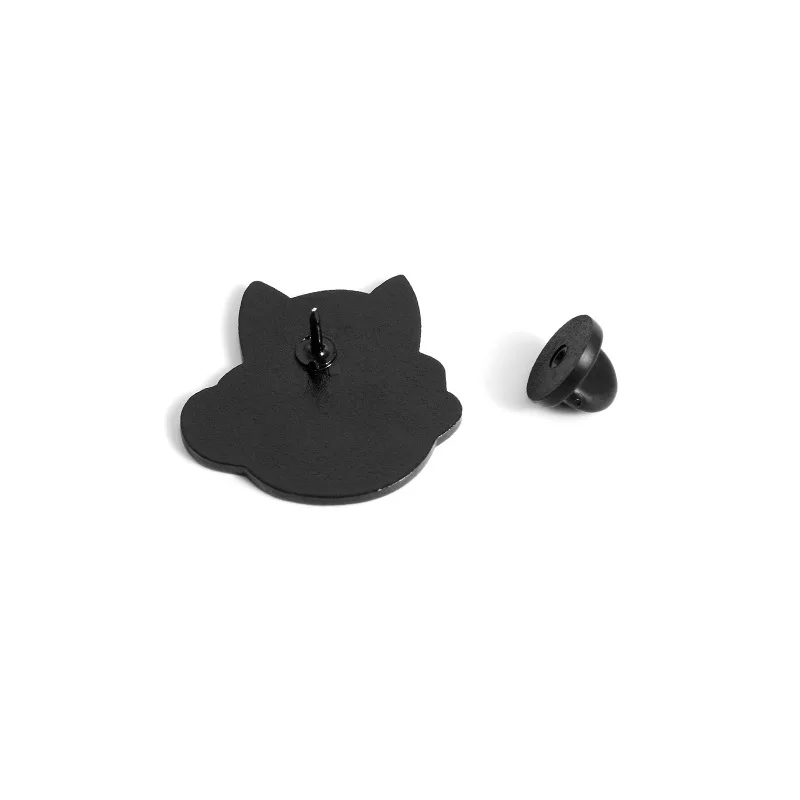 2020 cute cat &amp coffee cup enamel pin custom animal brooch and caffeine badge bag lapel buckle jewelry gift to friend | Украшения и