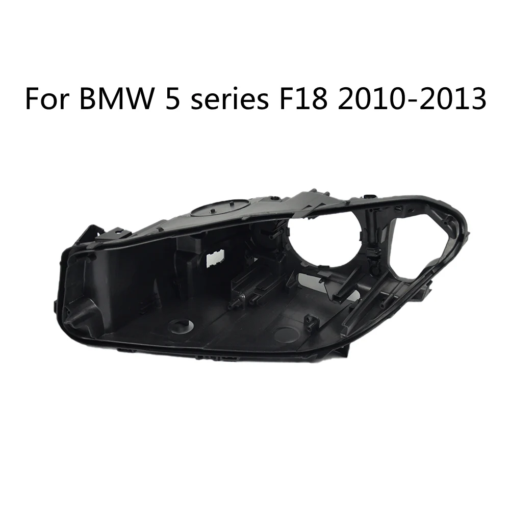 

Headlight Base Front Auto Headlight Housing For BMW 5 Series F18 F10 2010 2011 2012 2013 Xenon Headlight Black Casing