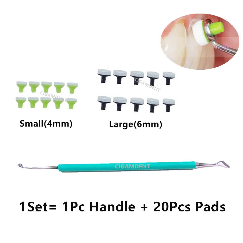 Dental Green Resin Molding Tools/Spatulas Optrasculpt Foam Pads--L+S