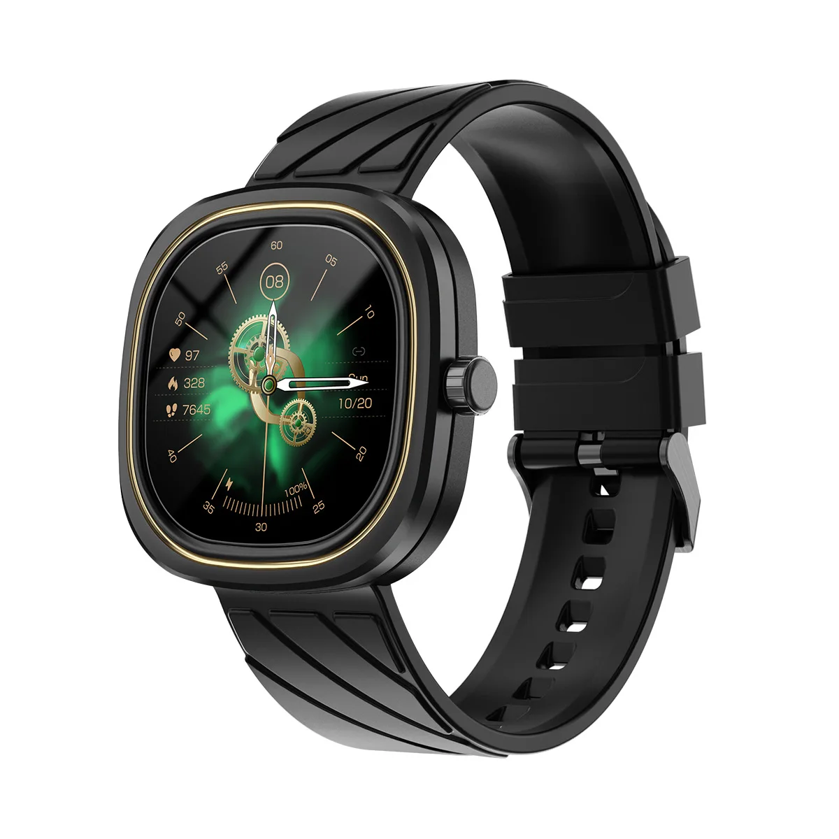 

Smart Watch 1.32 Inch Heart Rate Blood Oxygen Monitoring Intelligent Reminder Multifunctional HD Waterproof Men Smartwatch