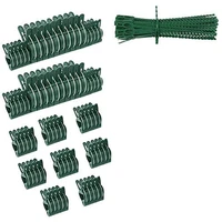 110 pieces plant clipsplant holder for trellis tomatoescucumbers and others reusable plant clips sturdy plant clips