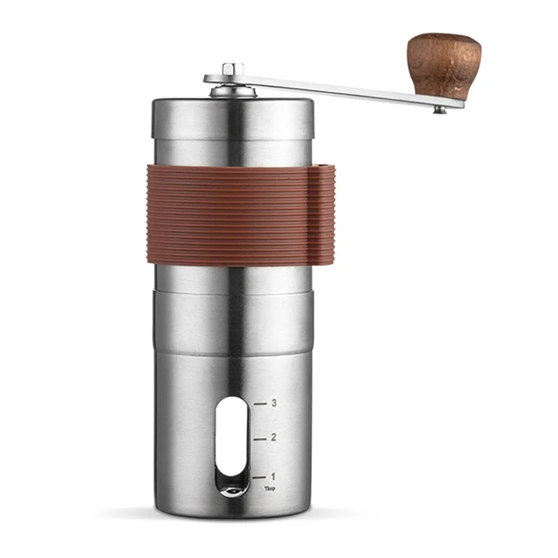

Stainless Steel Manual Coffee Grinder Burr Grinder for Coffee Bean Portable Hand Crank Mill Machine Coffee Tools