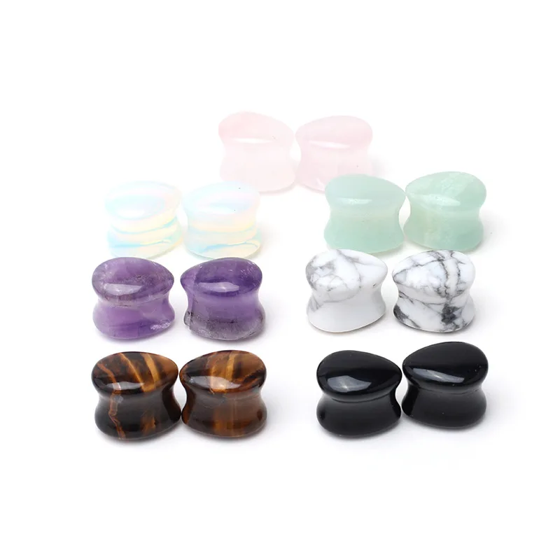 Горячая Распродажа ушные затычки в форме капли воды каменные измерительные