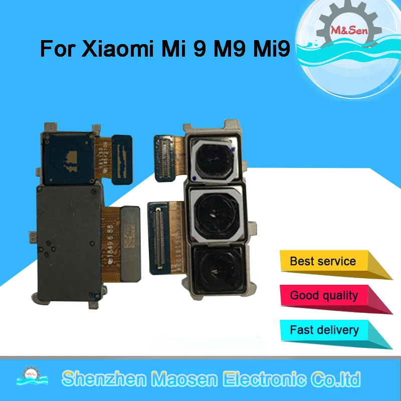 M& Sen для Xiaomi mi 9 mi 9 M9 задняя большая камера Модуль гибкий кабель для mi 9 Задняя Основная камера запасные части