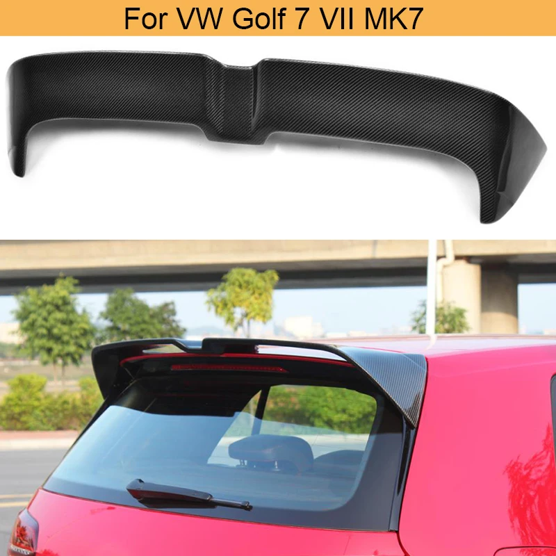 Автомобильный задний спойлер на крышу багажника для VW Golf VII 7 GTI R Hatchblack 2014 2017