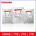 Оригинальный внутренний механический жесткий диск Toshiba P300 500G 1T 2T 3T 3,5 дюйма SATA3 6 ГБсек. HDD внутренний жесткий диск для наблюдения 7200 обмин