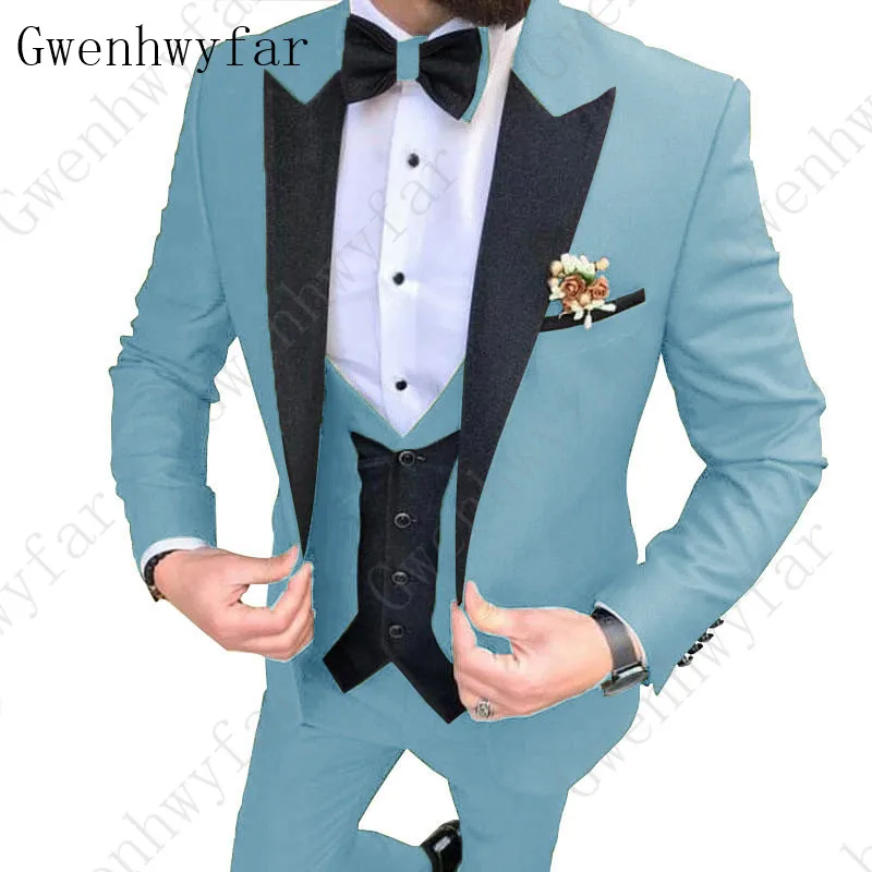 Мужские костюмы по индивидуальному заказу светло голубое облегающее платье для