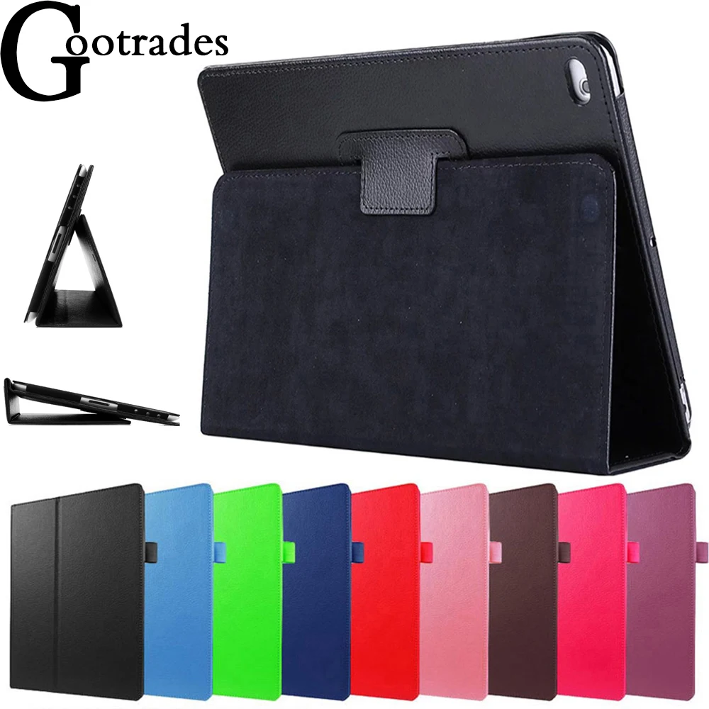 Умный кожаный чехол книжка с подставкой Ультратонкий для планшета защитный Apple