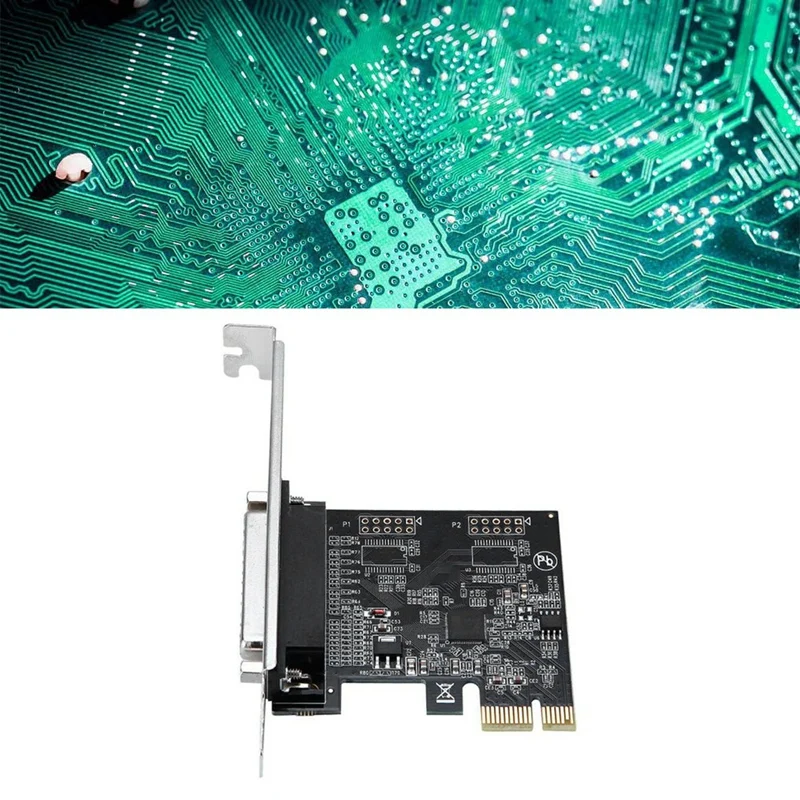 PCIE Parallel Port Card AX99100 DB-25 Pin Printer Expansion LPT Adapter | Автомобили и мотоциклы