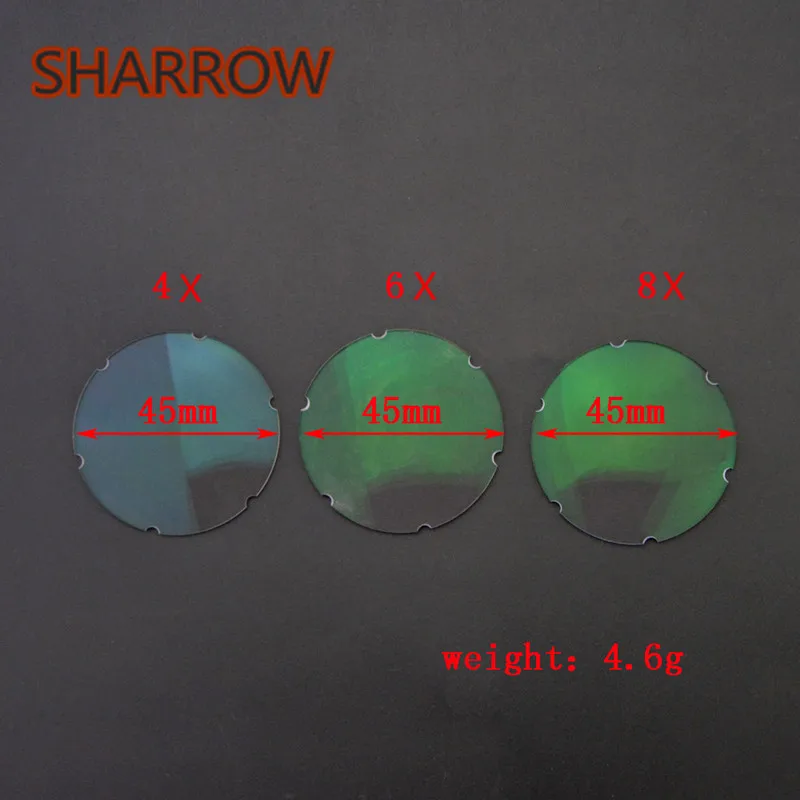 Увеличительное стекло для лука увеличительное 4 5 см * 2 мм лука|Дартс| |