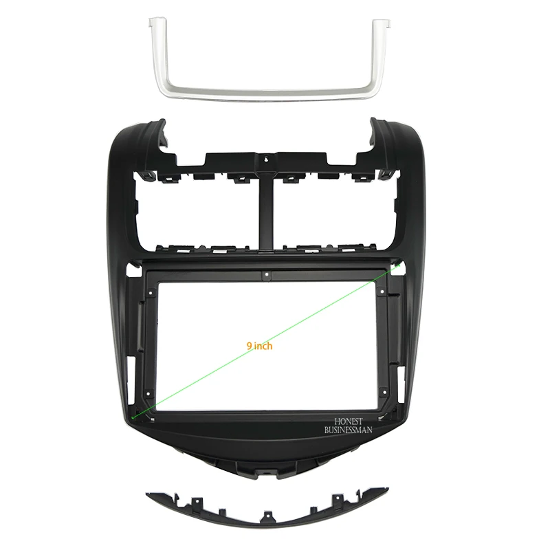 

9 INCH Car Audio Frame GPS Navigation Fascia Panel Car dvd Plastic Frame Fascia is suitable for 2014 CHEVROLET AVEO