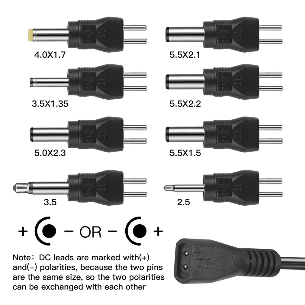 3-12V 12W Adjustable Power Supply with DC USB Tips Multifunction Charger Portable Voltage Regulator Switch Adapter | Обустройство