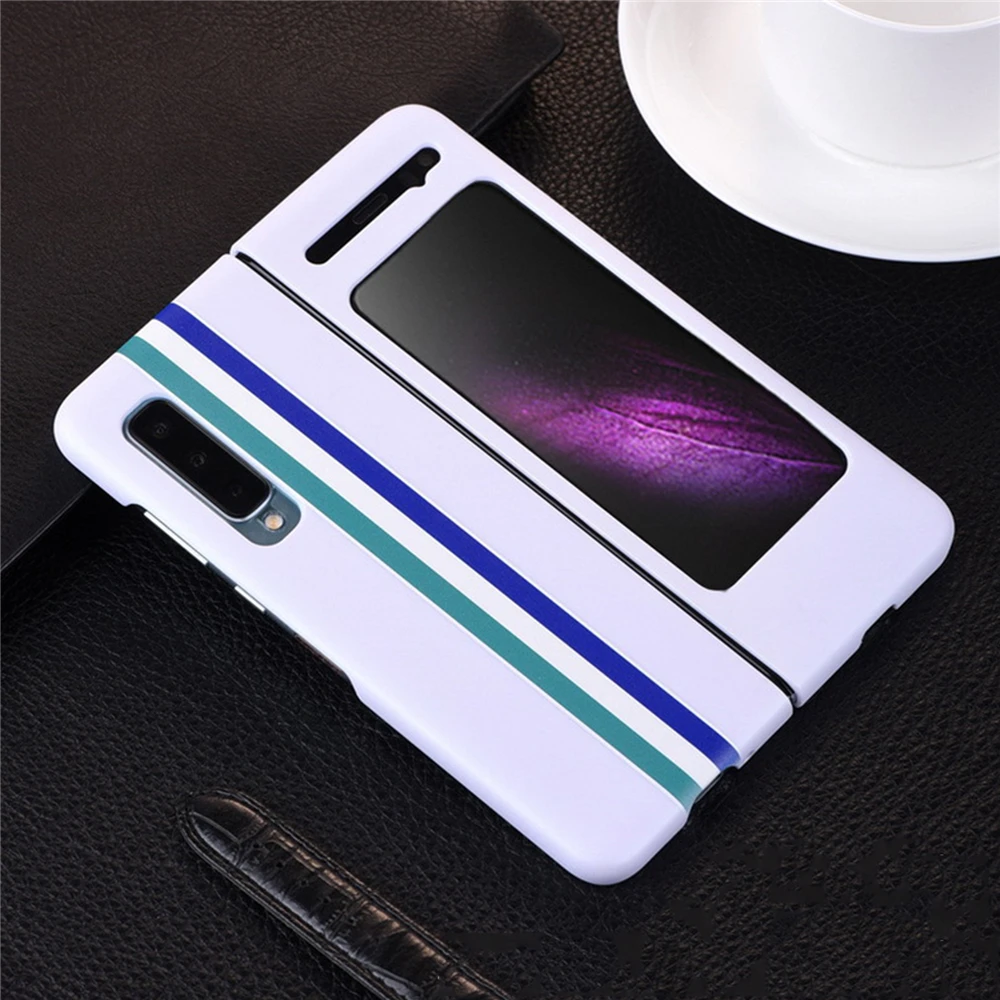 

Ultra-thin Phone Cover Flip Case for Samsung Galaxy Fold W20/W2020 Phone Accessories Quick Release Split Back Shell