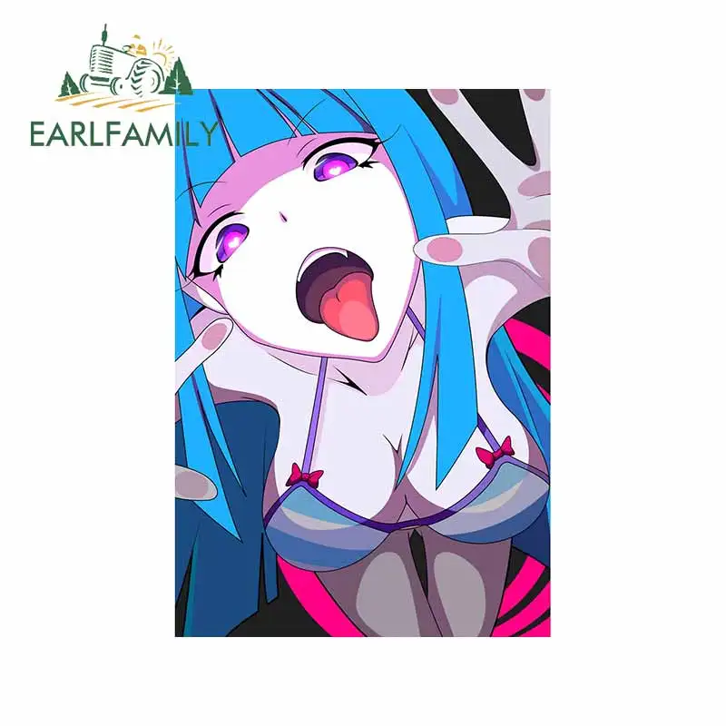 EARLFAMILY 13 см x 9 1 для игривых язык типажный автомобильные наклейки деколь с