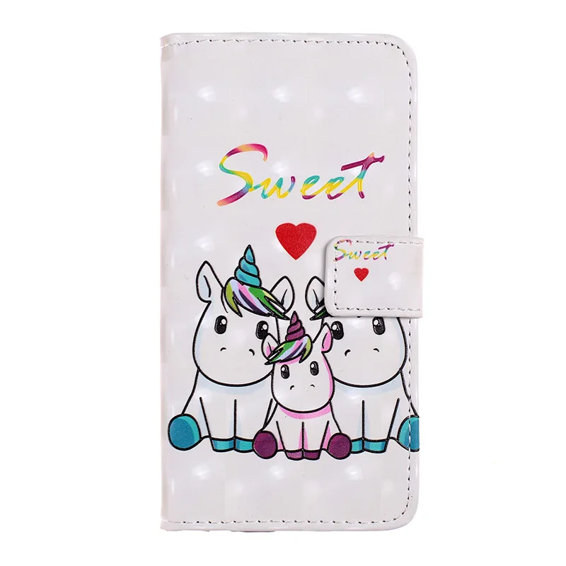 Unicorn Family Для iPhone 11 Pro Max кошелек кожаный чехол Роскошный чехол для iPhone X XR XS Max 8 7 6 S 6 S Plus 5S SE слот для карт чехол Сумки - Цвет: Unicorn Family