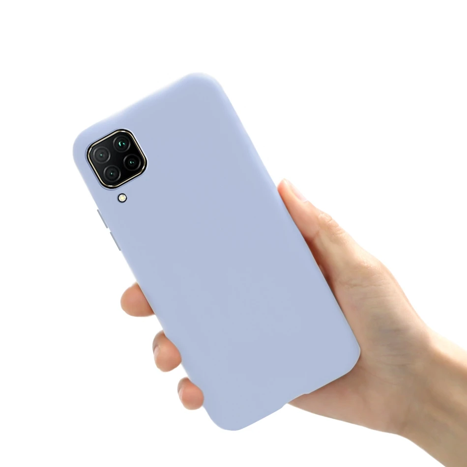 Мягкий силиконовый чехол для Huawei Nova 7i 6 4 дюйма задняя крышка телефона ярких