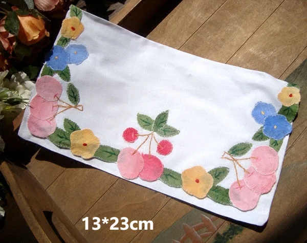 

Exquisite handmade cotton patchwork tablecloth storage bag envelope bag cutlery bag cute little things