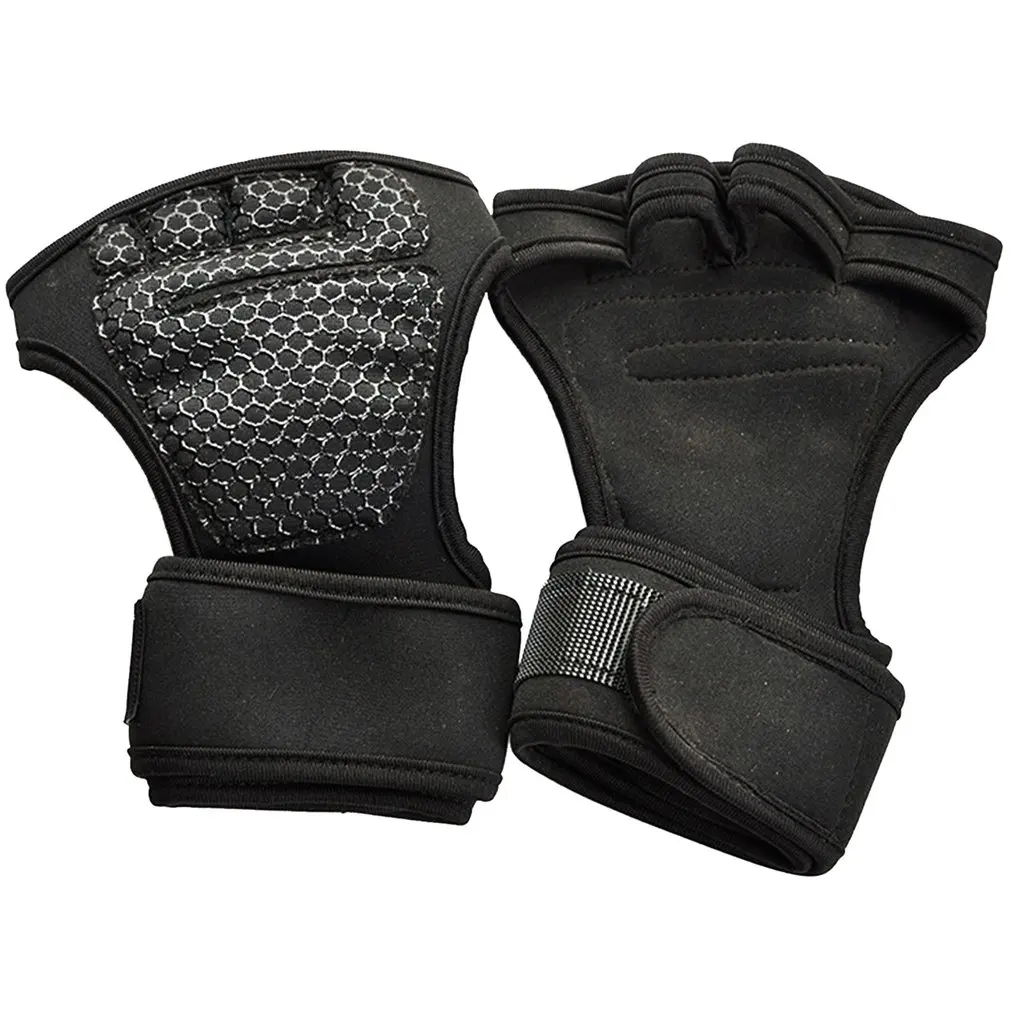 

Weight Lifting Training Gloves For Women Men Fitness Sports Body Building Gymnastics Grips Gymnastics Hand Wrist ProtectorGloves