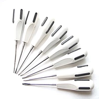 8pcsset dental tooth extraction tool stainless steel dental clinic screwdriver dentist material dentistry instrument