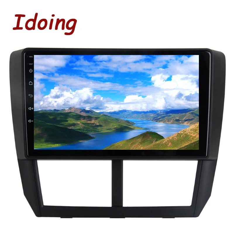 Idoing автомобильный мультимедийный плеер с 9 дюймовым дисплеем восьмиядерным