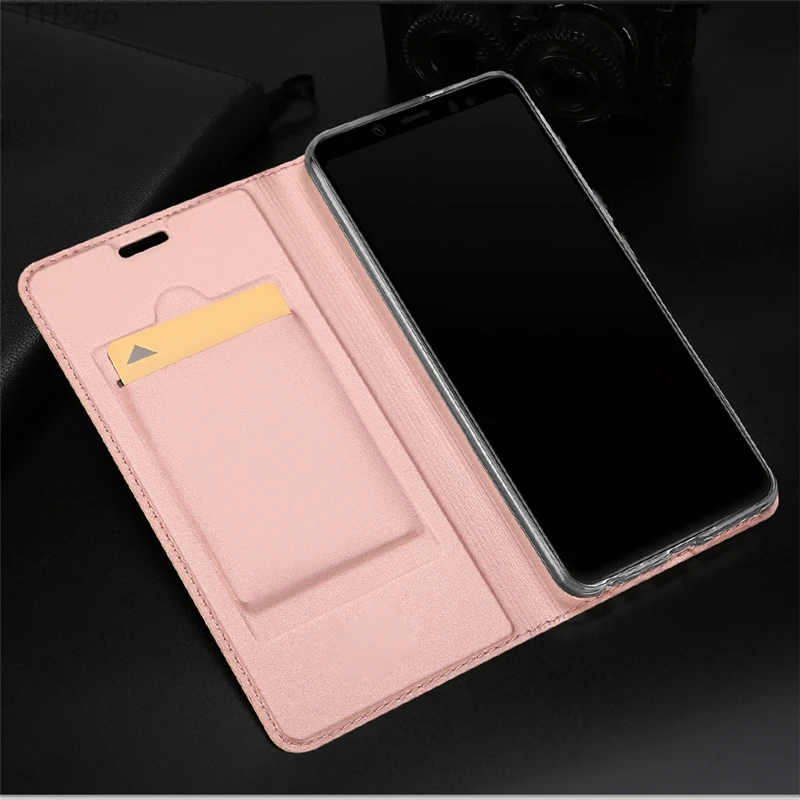 Противоударный чехол для Xiaomi Redmi 5 5A 6 6A S2 Pro Note откидной Чехол-бумажник с магнитной