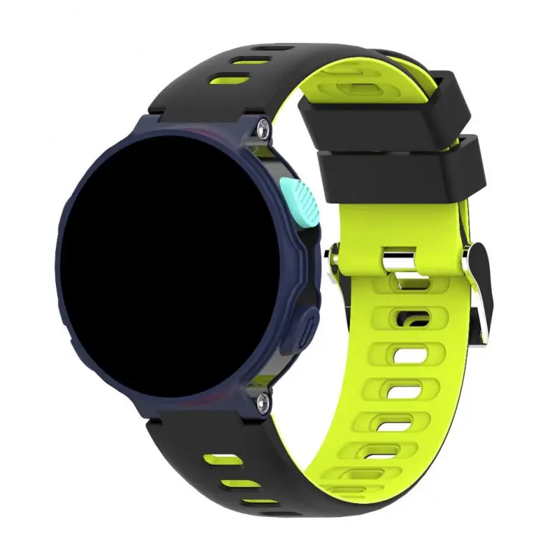 Высококачественный мягкий силиконовый сменный ремешок для Garmin Forerunner 235 235Lite 220 230 620 630 735XT Smart watch 22 мм