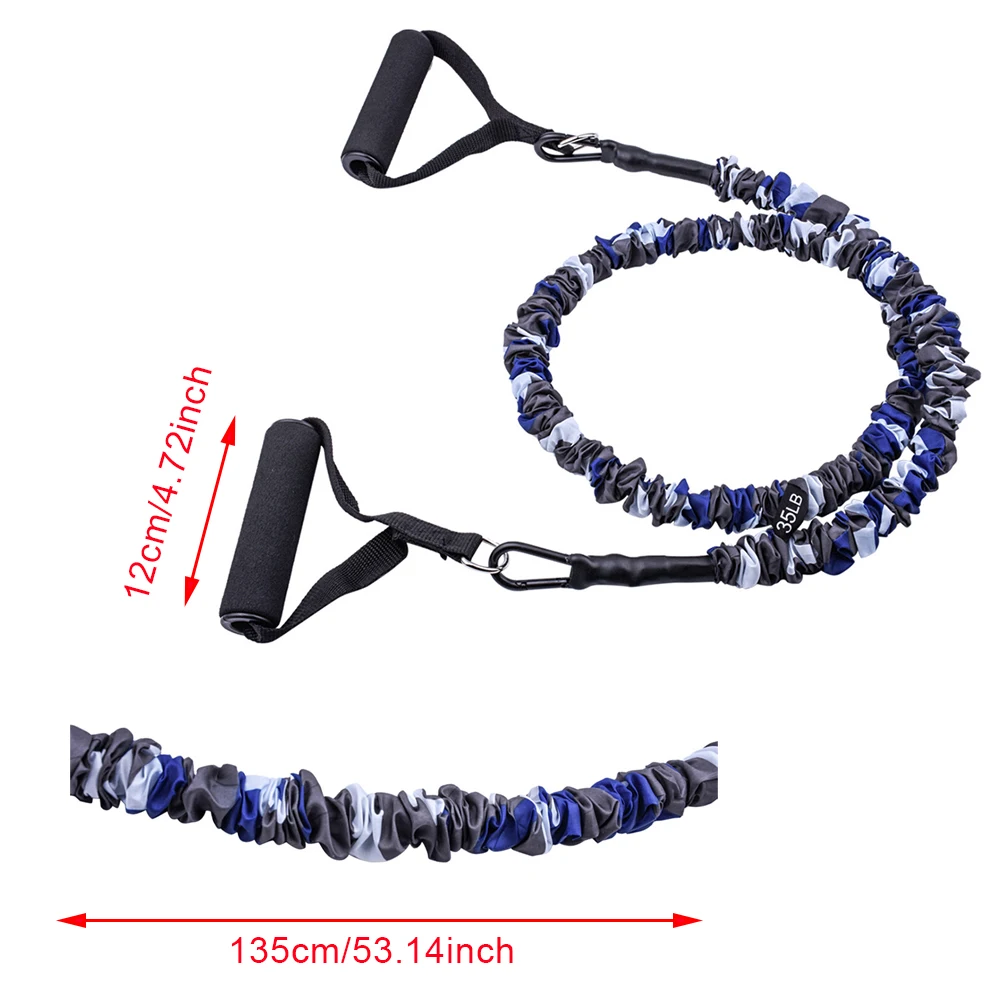

Fitness Exercise Cords Pull Rope Stretch Resistance Bands Elastic Yoga Training
