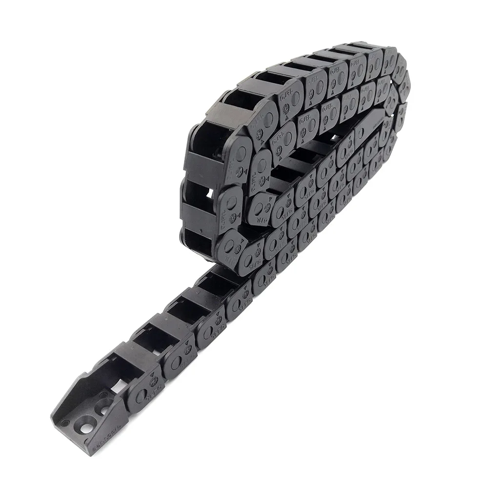 

JFLO 1 метр 10x15 мм буксирная кабельная цепь для ЧПУ станков мост трансмиссии не открывающийся распродажа