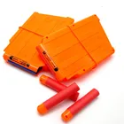 Оранжевый запасной зажим для перезагрузки Nerf мега-игрушка Guns журнал круглые дротики (1 шт.)