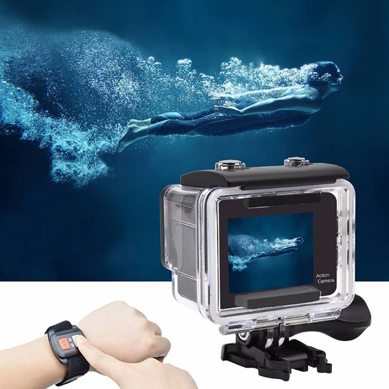 Pаспродажа Экшн-камера Ultra HD 4K, 30 кадров/с, Wi-Fi, 2,0 дюйма