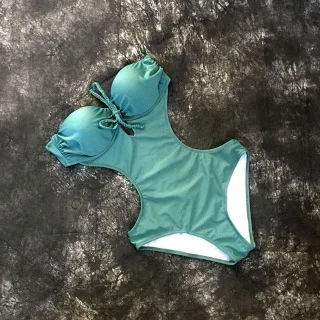 

Womens Fashion Sexy One Piece Swimsuit Enhanced Swimsuit 2021 New Bikini
