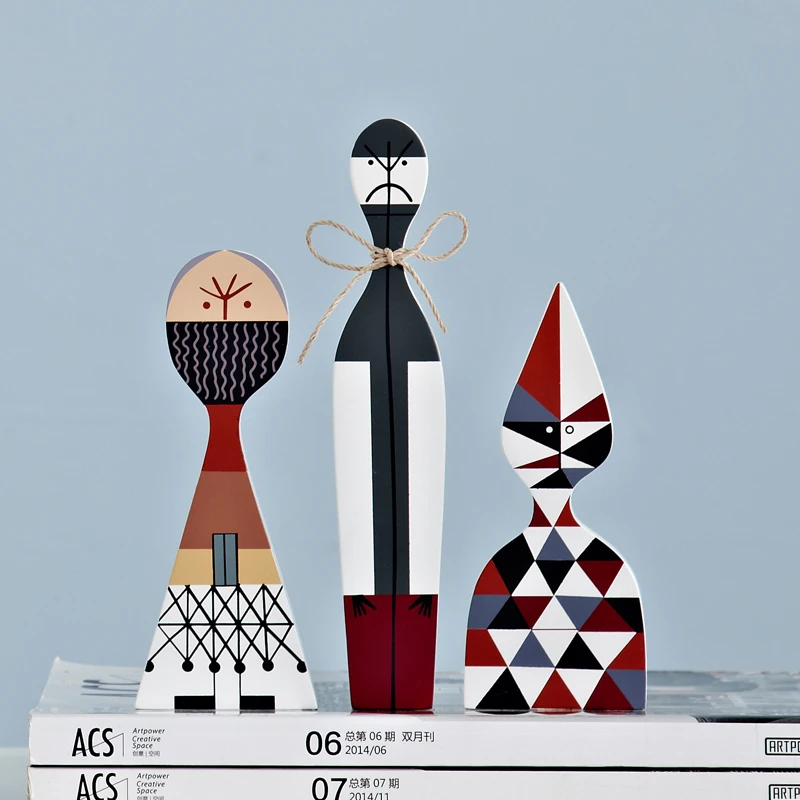 Абстрактная кукла домашний декор креативный аксессуары для гостиной спальни 4