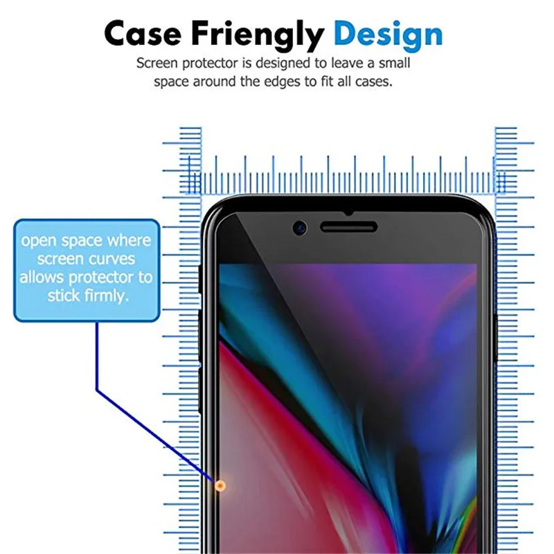 2 шт. антишпионское закаленное стекло для защиты экрана iPhone 13 12 11 Pro XS Max XR SE2020 6 6S 7 8