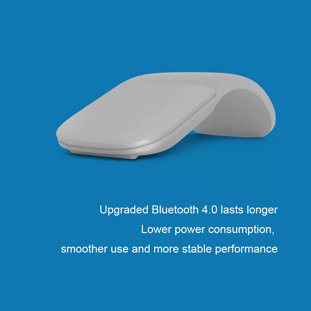 Bluetooth складная беспроводная эргономичная дуговая компьютерная мышь