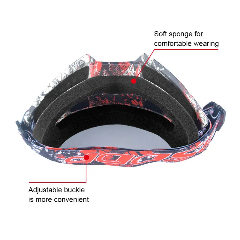 Цветные очки для мотокросса мотовездехода внедорожника грязи велосипеда