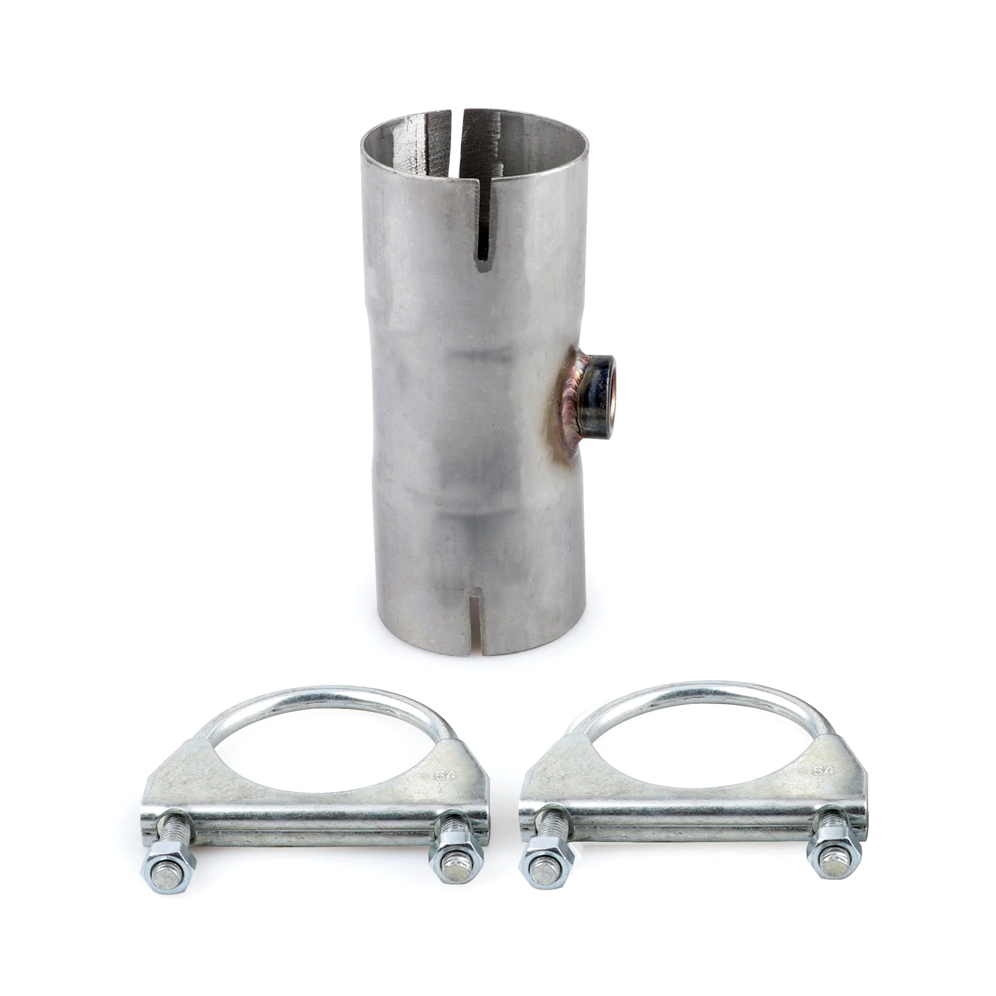 Соединитель выхлопной трубы 2 5 дюйма переходник соединительная втулка 63 мм