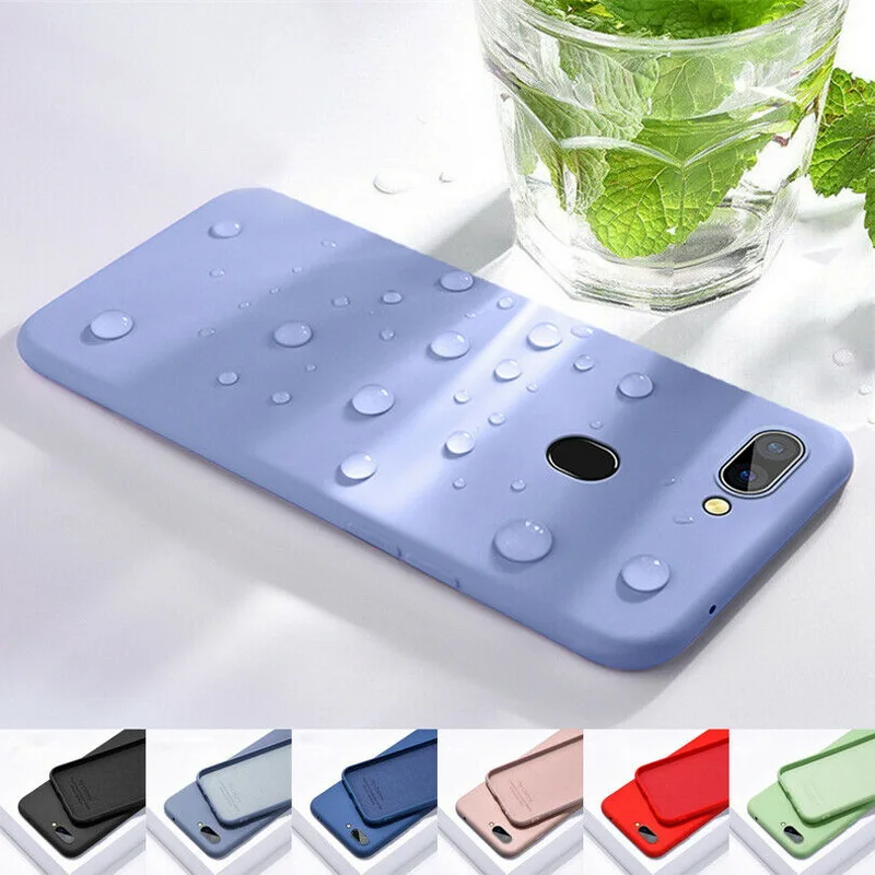 For OPPO R17 R15 R11 Pro A83 F11 Shockproof Liquid Silicone Soft Thin Cover Case For OPPO Reno 10X Zoom F9 Pro A7X A3 A83 Coque