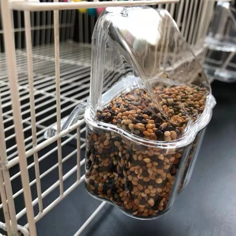 Прозрачная пластиковая чаша для пищевых продуктов в виде попугаев компании