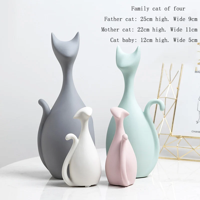 New Jingdezhen Ceramic TV Cabinet European Style Creative Nordic Crafts Household Gifts Decorations Animal Ornaments | Дом и сад