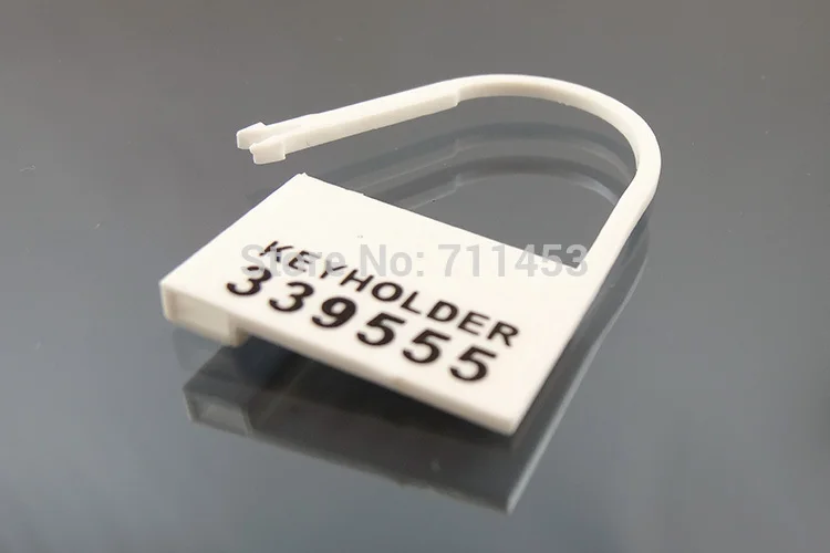 Одноразовая Пластиковая Блокировка штук карты блокировка для мужской клетка