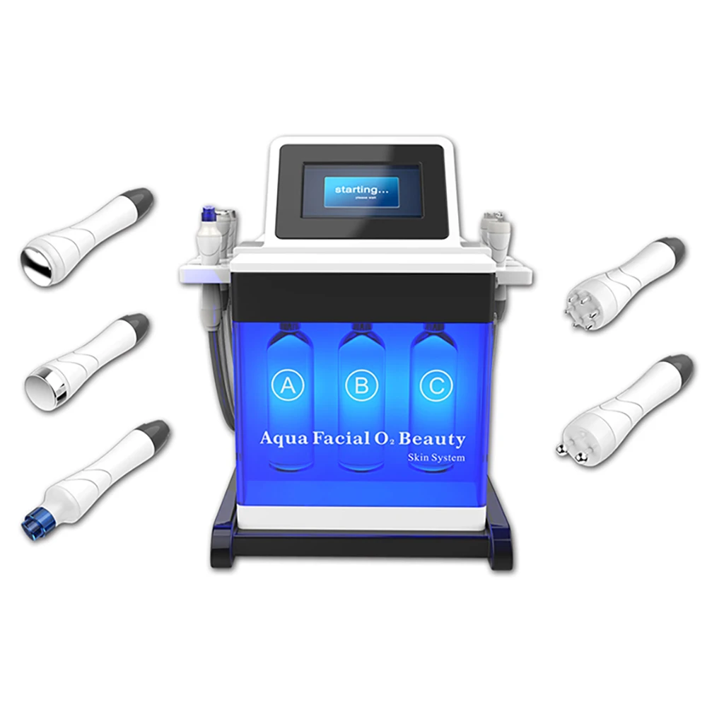 

Multifunctional 5 in 1 Hydra Hydro Dermabrasion Lifting Microdermabrasion Facial Cleansing Machine Skin Rejuvenation Device