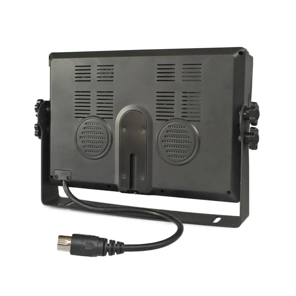 DIYKIT 9 дюймов Сплит QUAD Автомобильный монитор 4 x CCD светодиодный ночного видения
