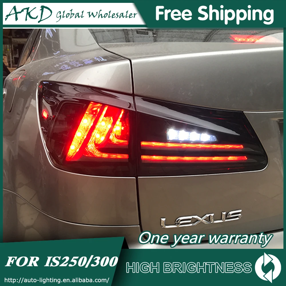 Задний фонарь для автомобиля Lexus IS250 2006-2012 IS300 задние фары светодиодные
